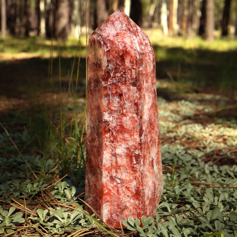 Hematoid Quartz Tower