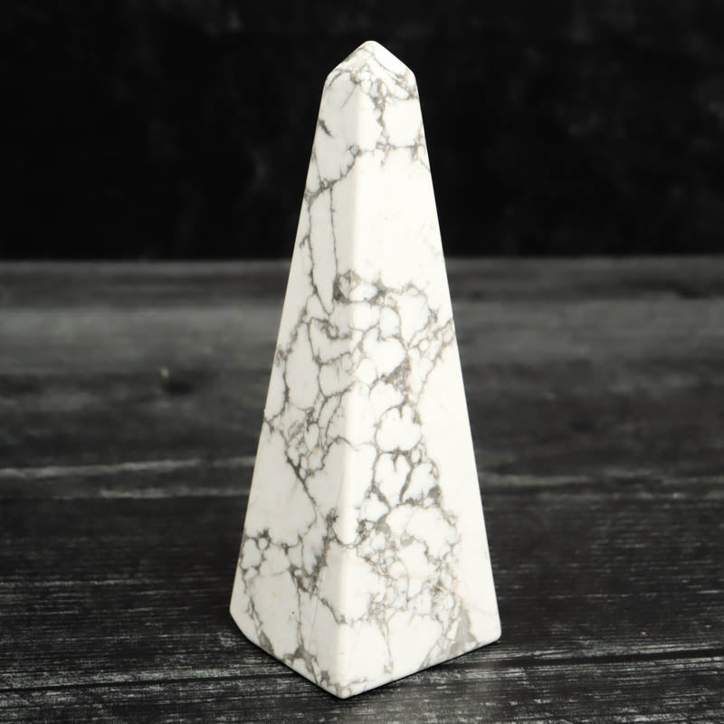 Howlite Obelisk