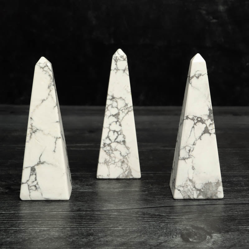 Howlite Obelisk