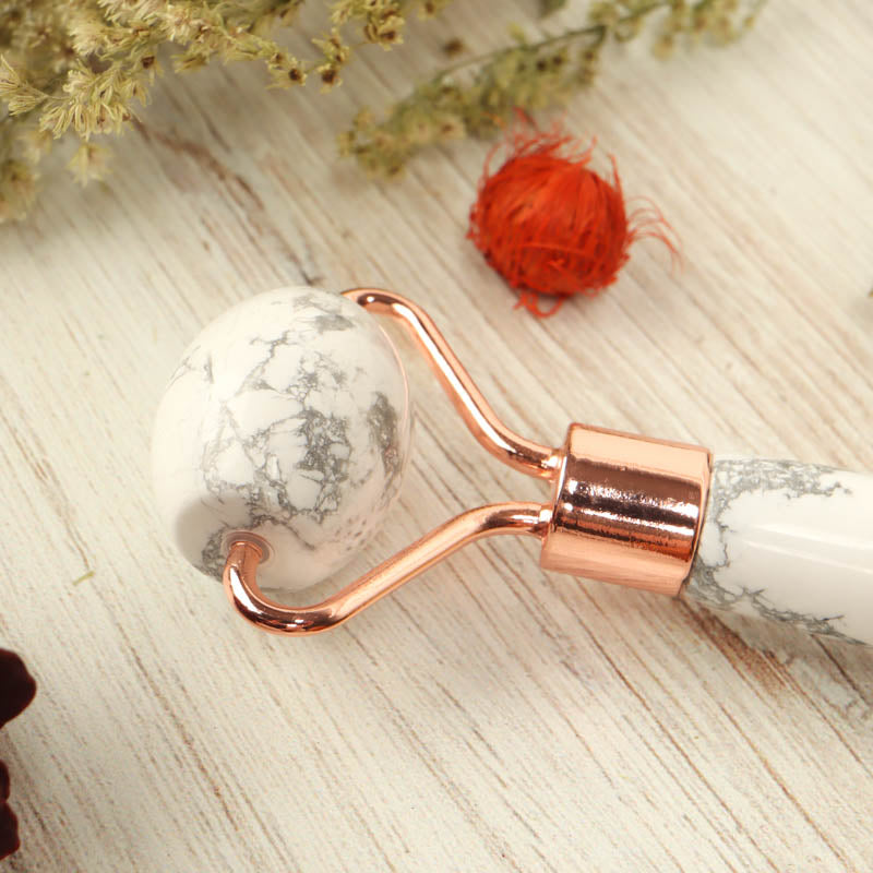 Howlite Massage Roller Body Care: Massage Roller Crystal Magic