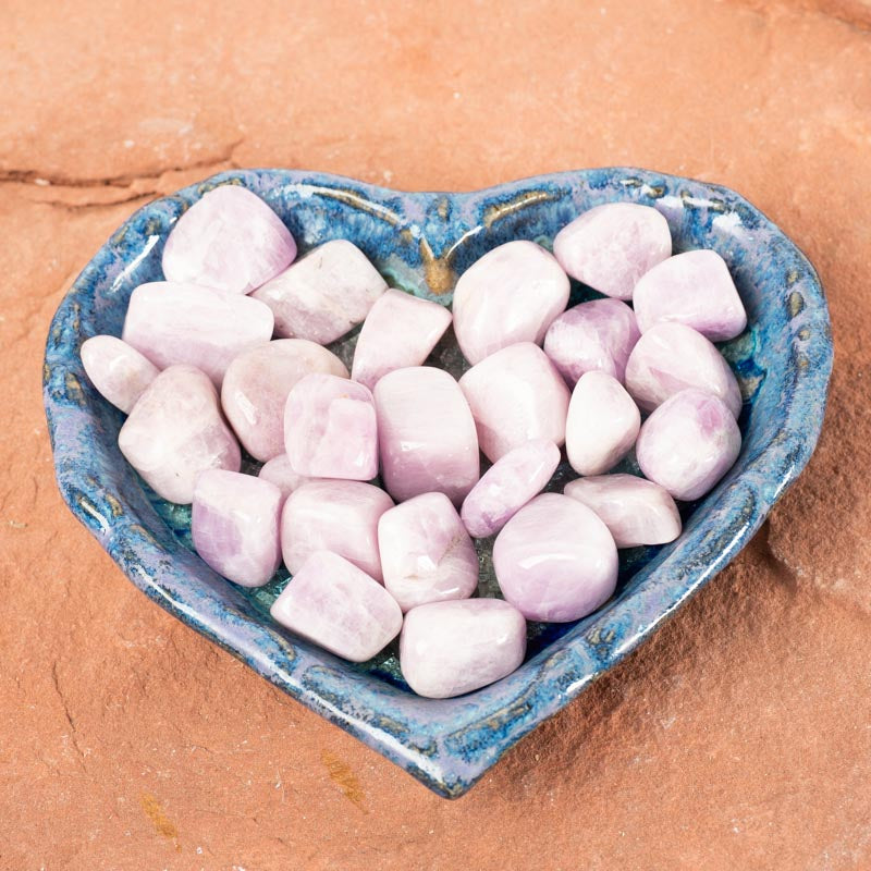 Kunzite Tumbled Crystal Tumbled Aries