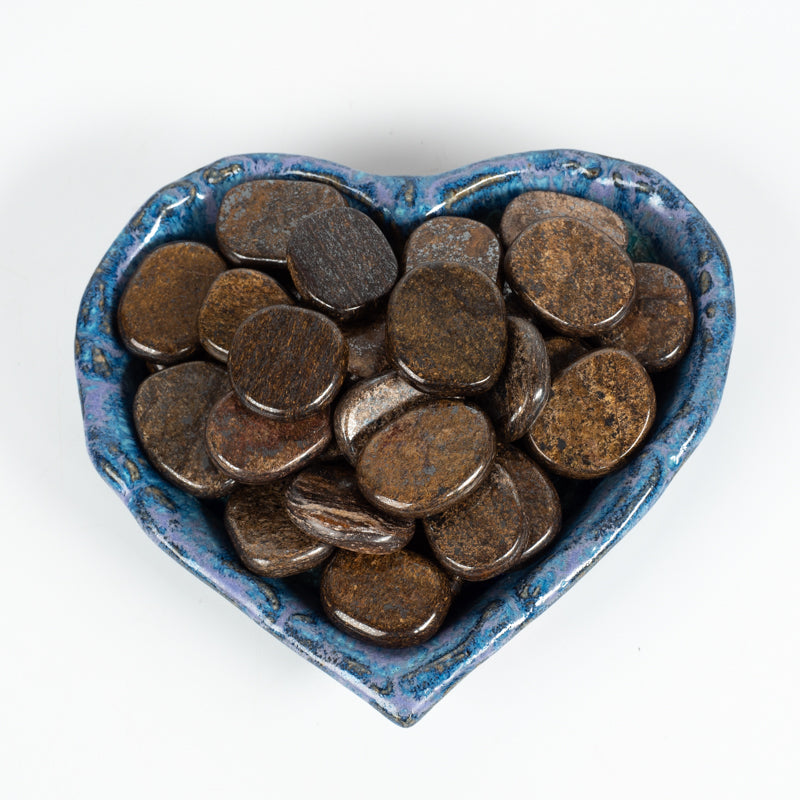 Bronzite Palm Stone Crystal Palm Stones Crystal Magic