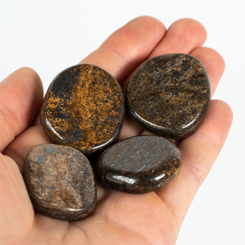 Bronzite Palm Stone Crystal Palm Stones Crystal Magic