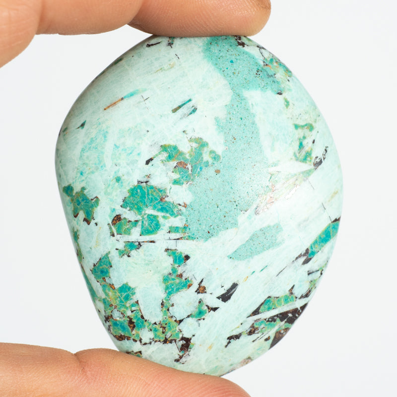 Chrysocolla Palm Stone Crystal Palm Stones Crystal Magic