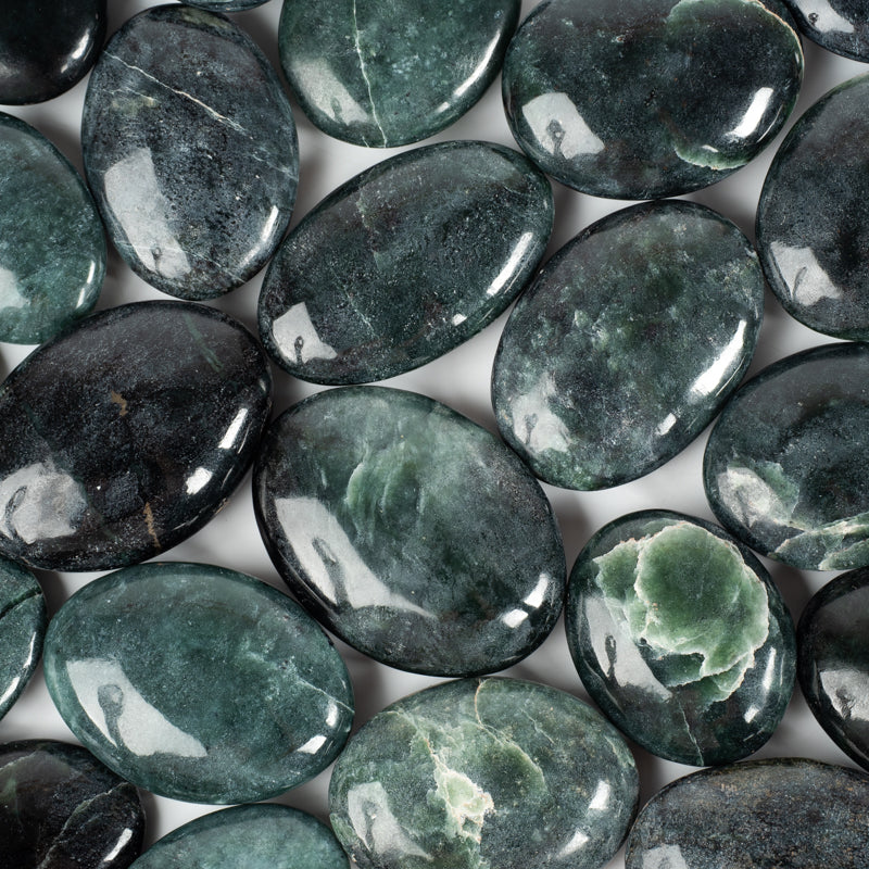 Healing Jade Crystal Palm Stones - Main Image
