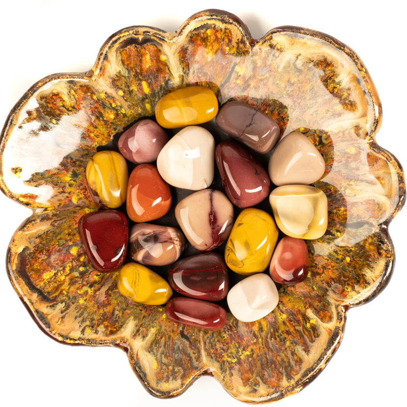 Mookaite Jasper Tumbled Crystal Tumbled Cancer Sign