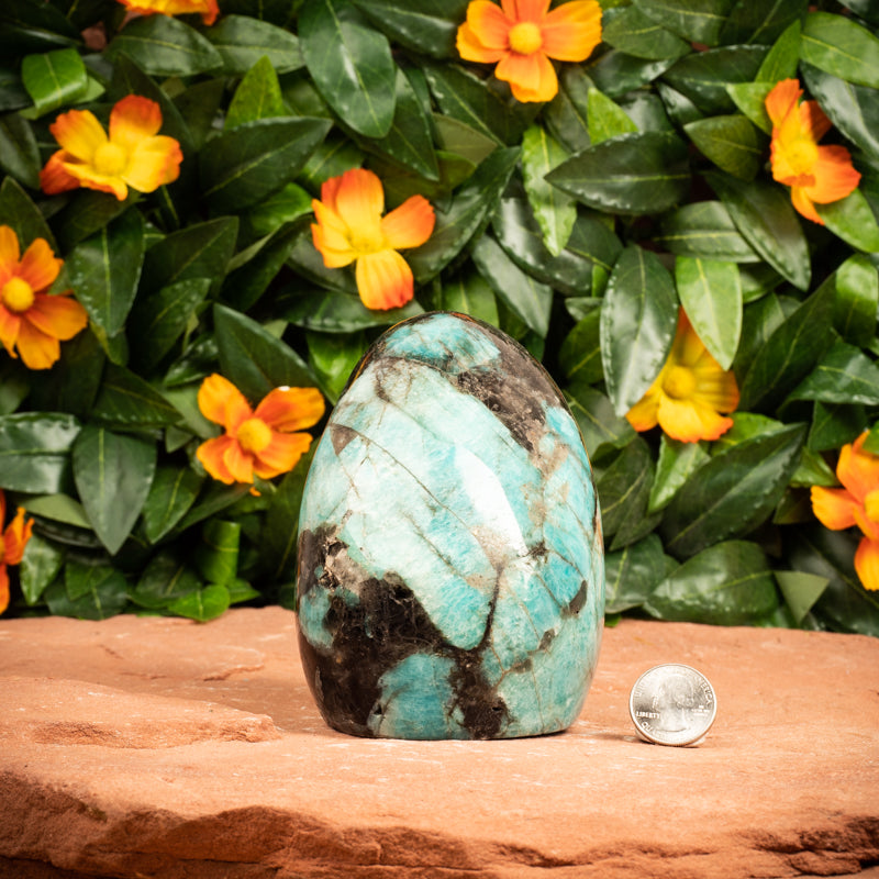 Amazonite Free Form Crystal Free Form Aries