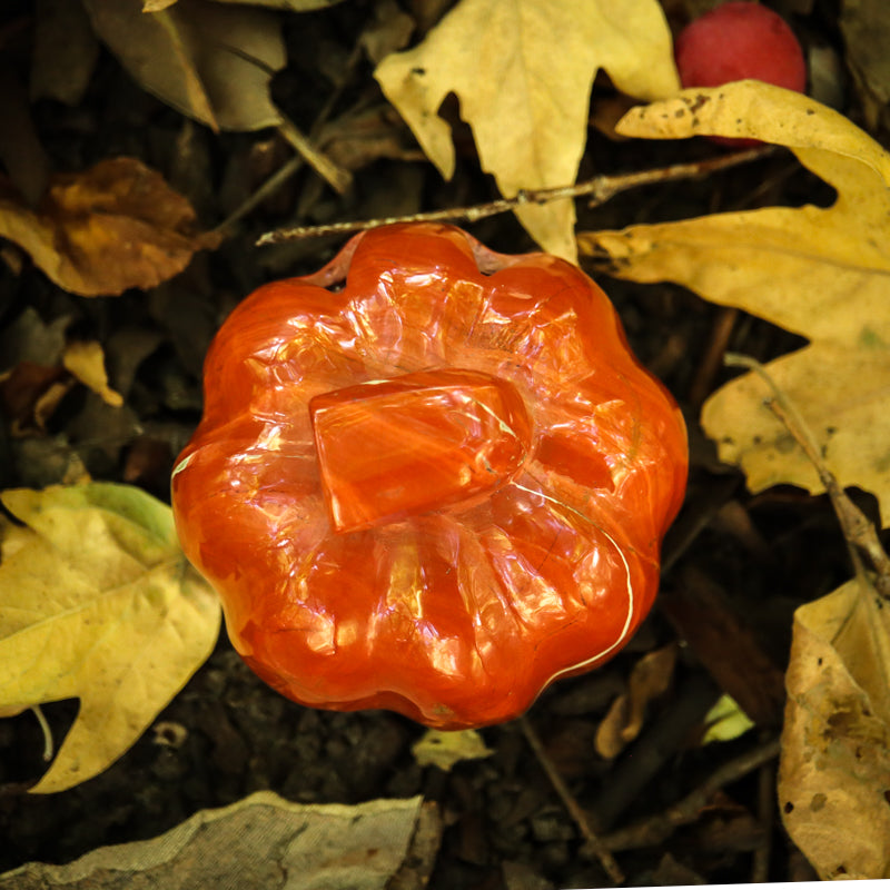Red Jasper Pumpkin Crystal Carvings Aries