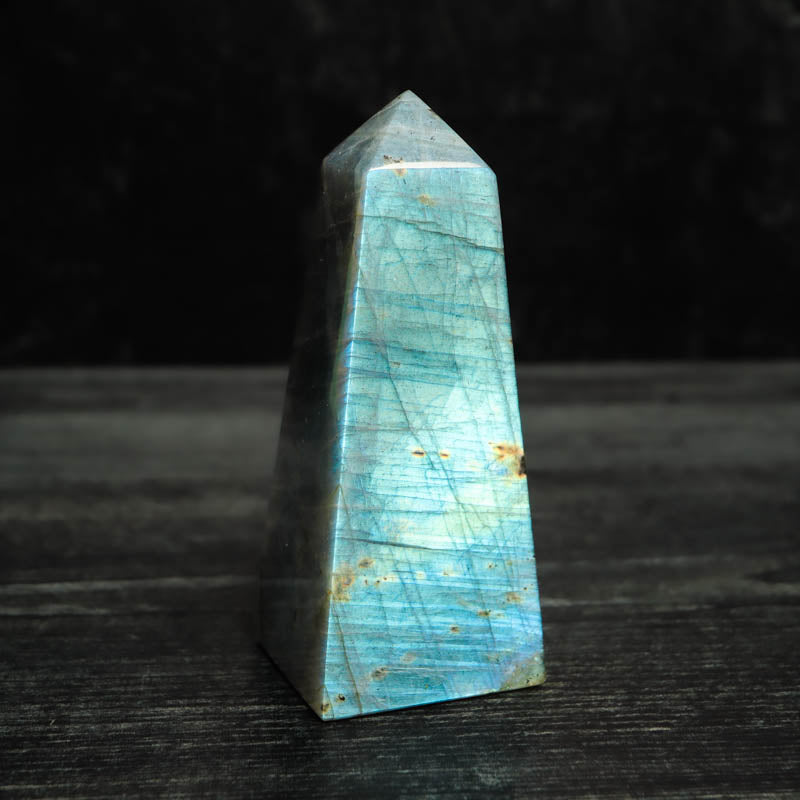 Labradorite Obelisk Crystal Obelisk Crystal Magic 1