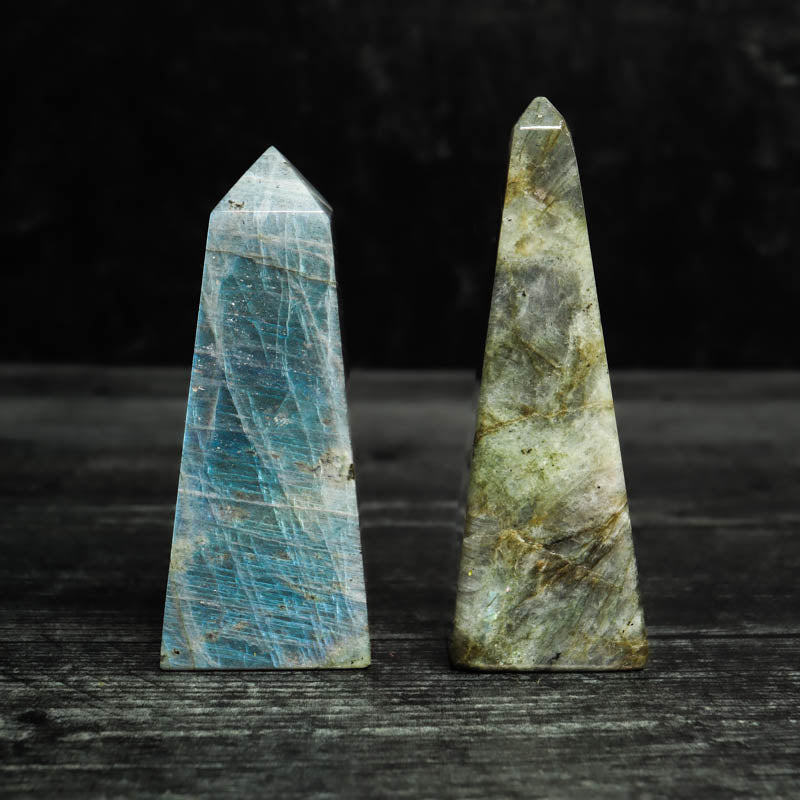 Labradorite Obelisk Crystal Obelisk Crystal Magic