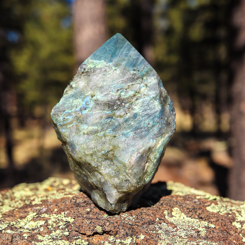 Raw Labradorite Natural Point