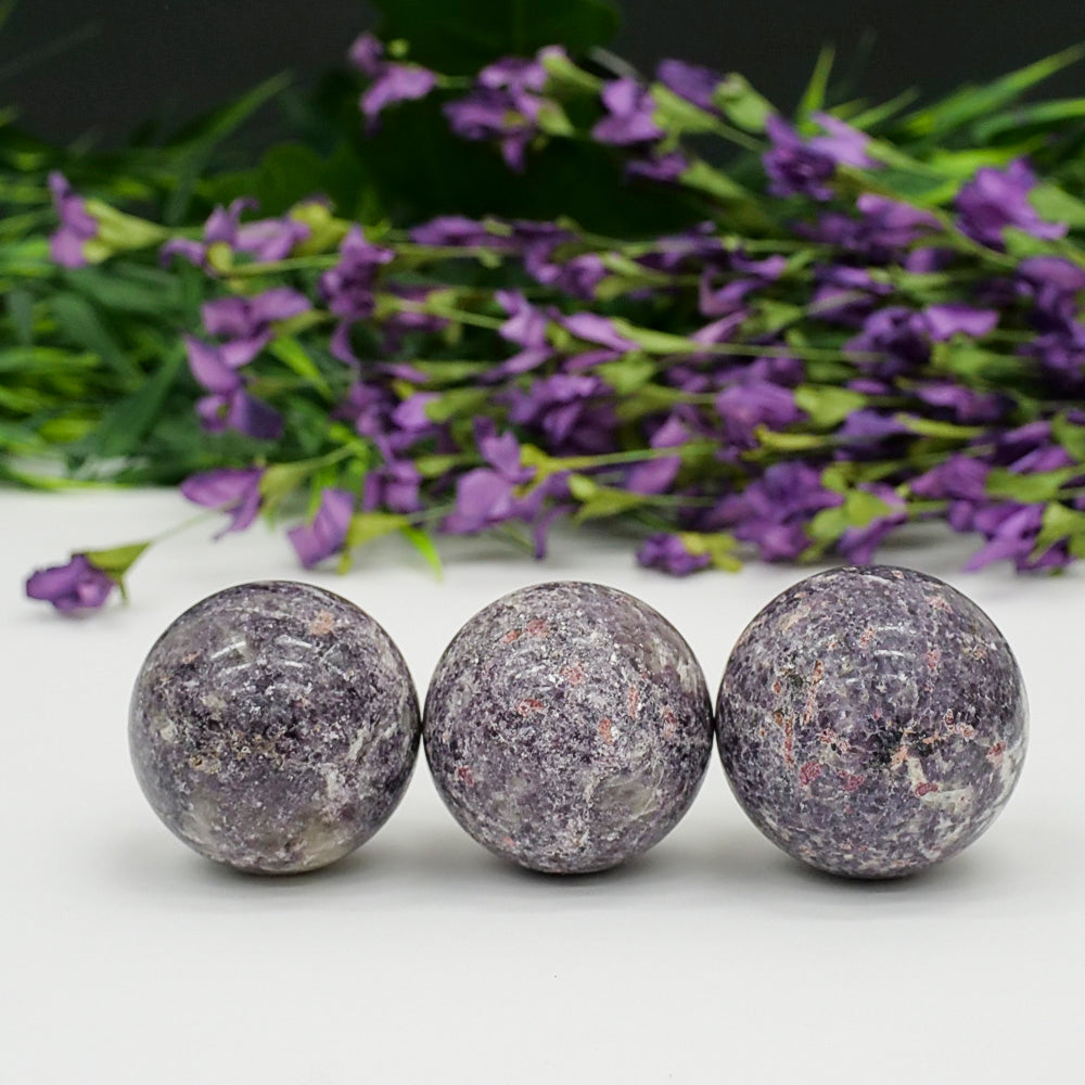 Lepidolite Sphere Crystal Sphere Crystal Magic