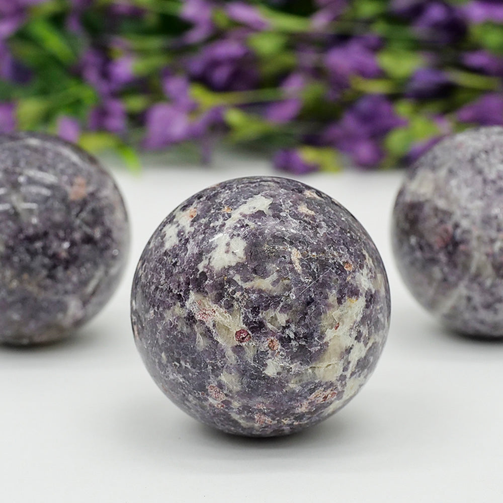 Lepidolite Sphere Crystal Sphere Crystal Magic