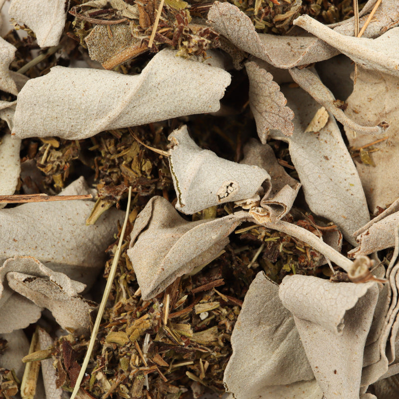 White Sage & Mugwort Mix Incense Full Moon Farms