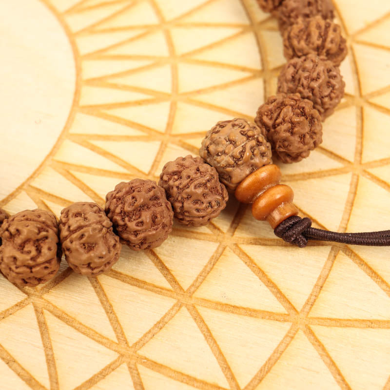 Rudraksha Wrist Mala Jewelry: Mala Namu Baru 