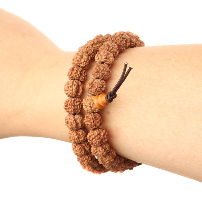 Rudraksha Wrist Mala Jewelry: Mala Namu Baru 