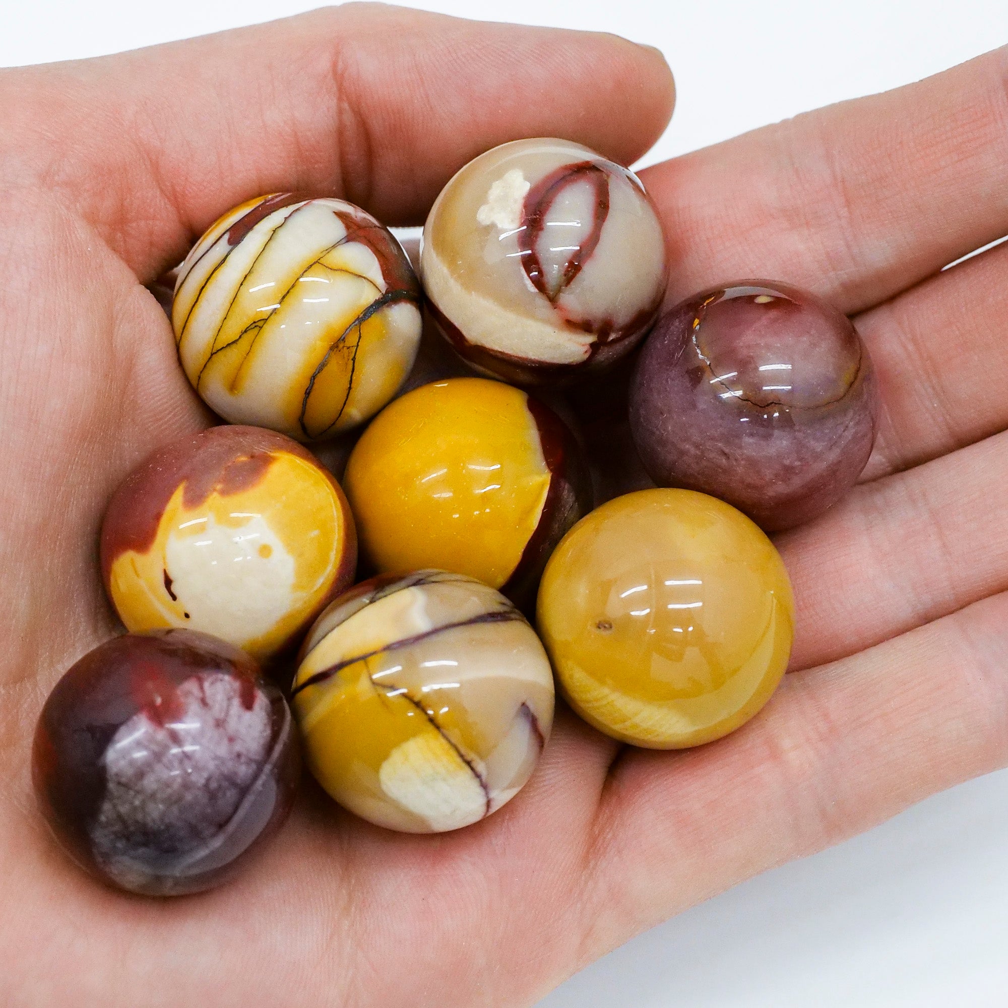 Mookaite Jasper Sphere Crystal Sphere Cancer Sign