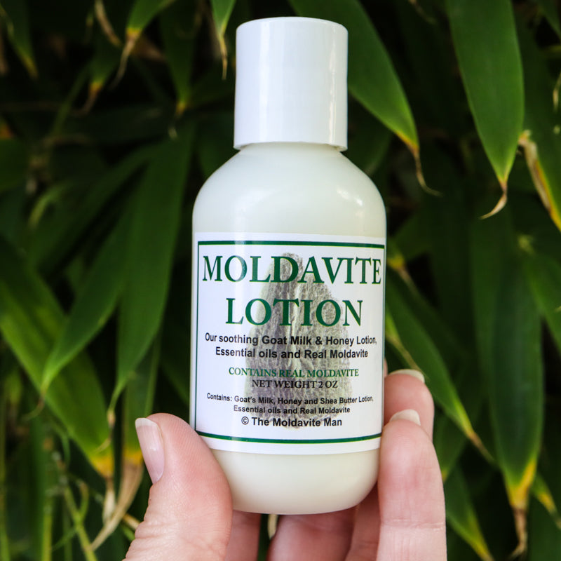 Moldavite Lotion Body Care: Moisturizer The Moldavite Man