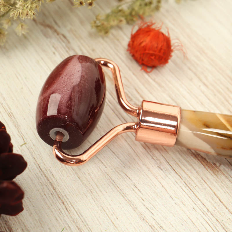 Mookaite Jasper Massage Roller Body Care: Massage Roller Cancer Sign