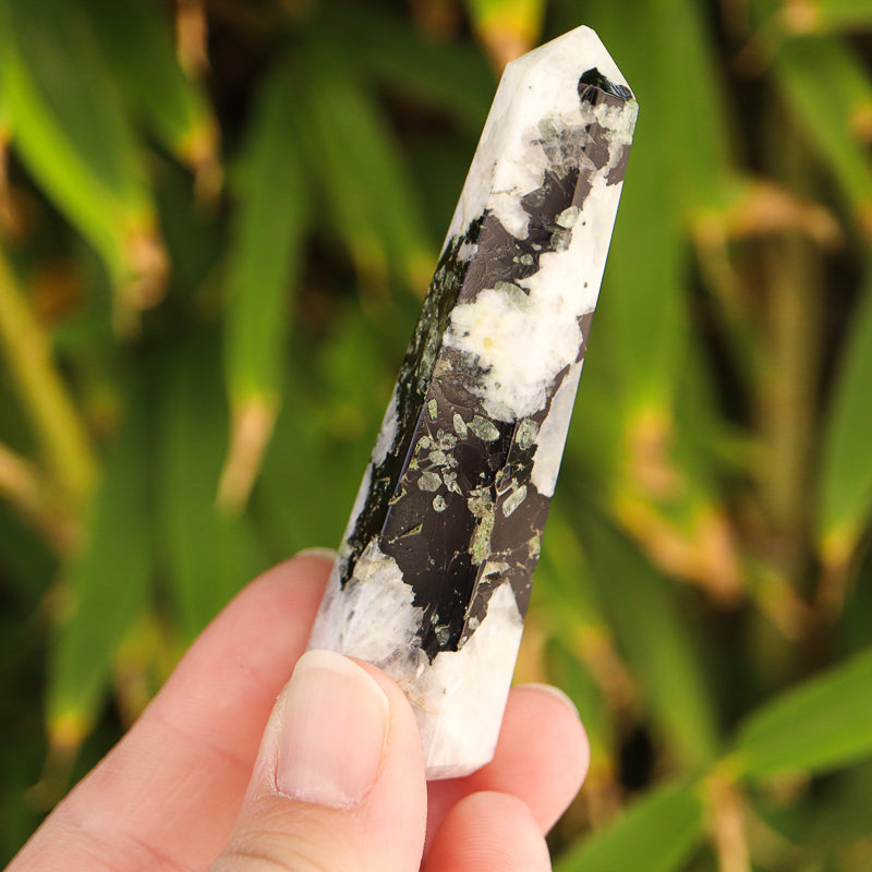 Rainbow Moonstone Point Crystal Point Crystal Magic