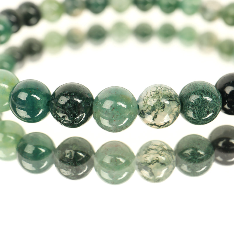 Moss Agate Bracelet Jewelry: Bracelet Crystal Magic