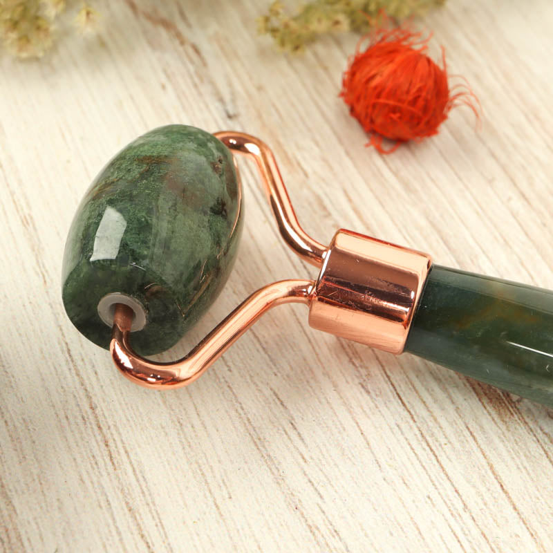 Moss Agate Massage Roller Body Care: Massage Roller Crystal Magic online