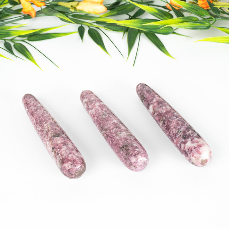 Lepidolite Crystal Wand Crystal Wand Crystal Magic
