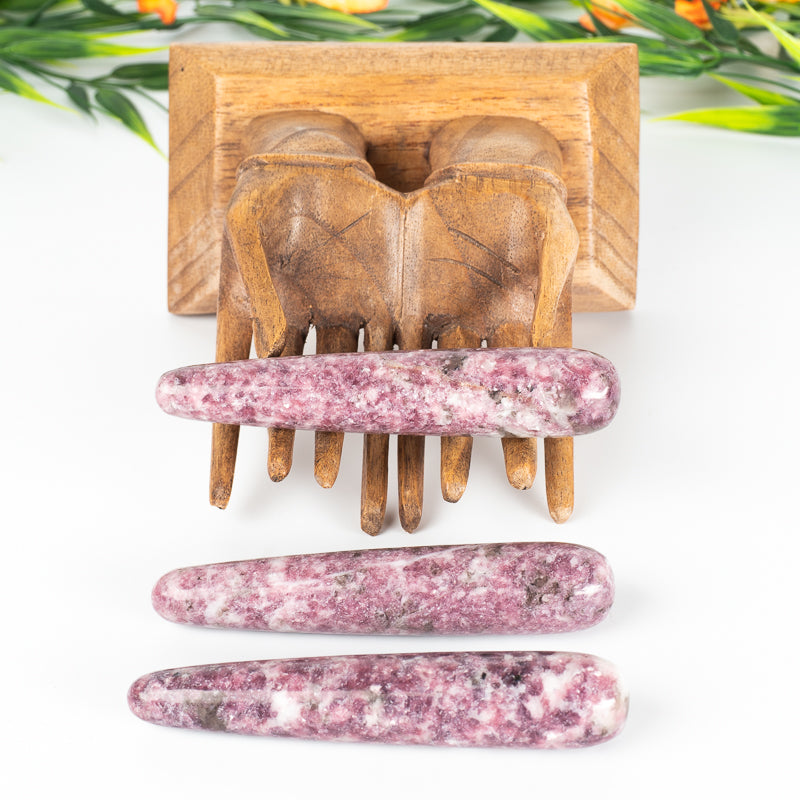 Lepidolite Crystal Wand Crystal Wand Crystal Magic
