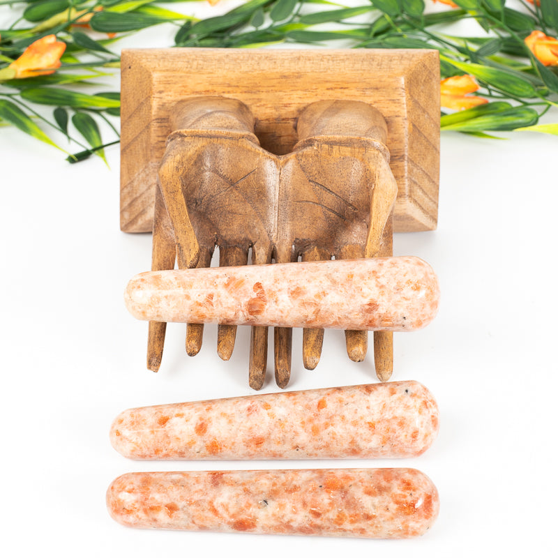 Sunstone Crystal Wand Crystal Wand Crystal Magic