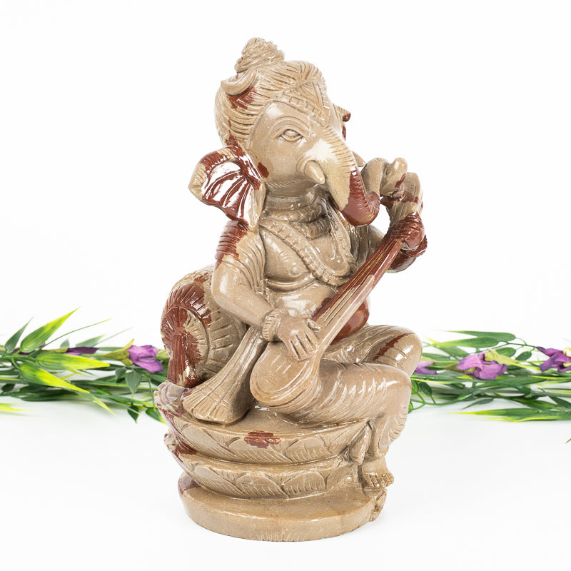 Shiva Lingam Ganesh Crystal Carvings Crystal Magic