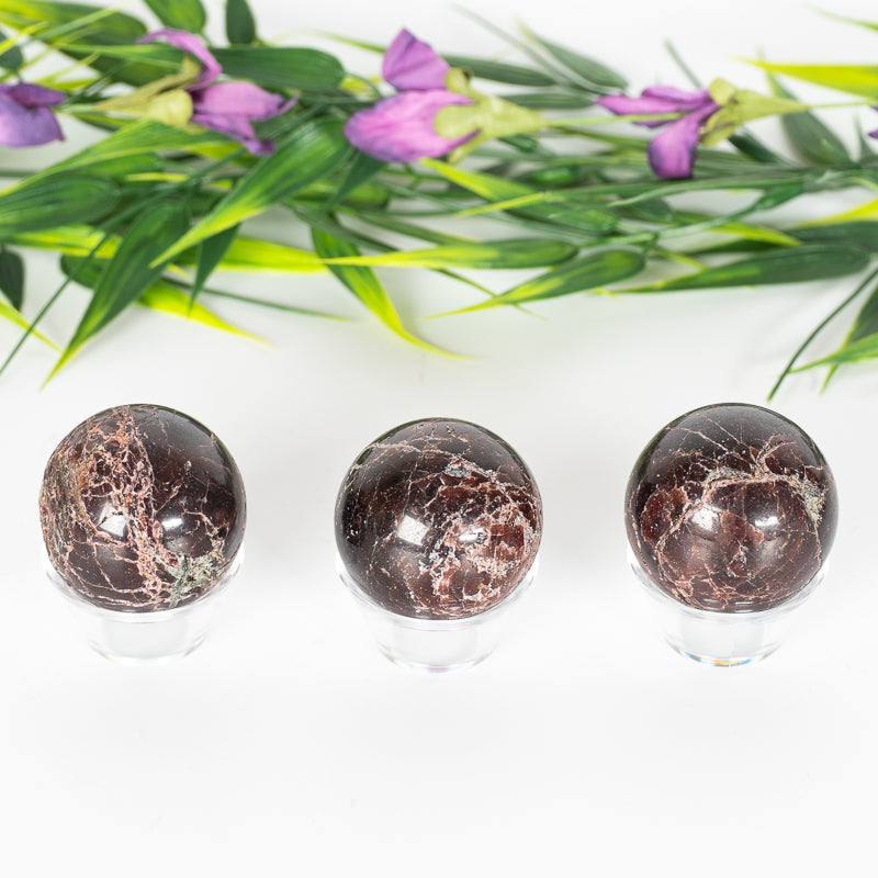 Garnet Sphere Crystal Sphere Aquarius