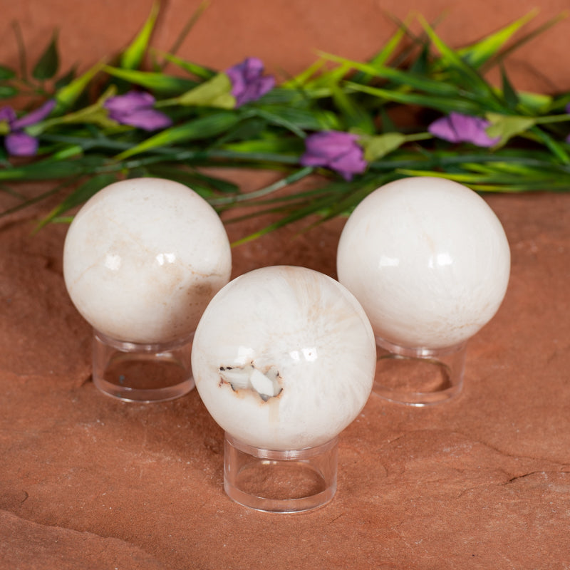 Scolecite Spheres Crystal Sphere Crystal Magic