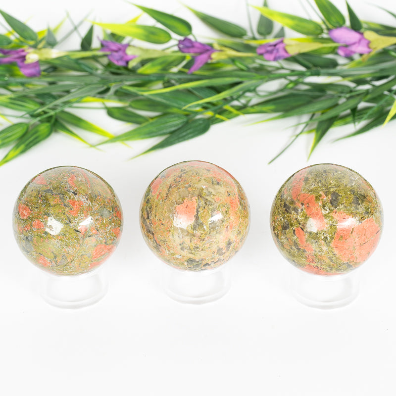 Unakite Sphere Crystal Sphere Crystal Magic