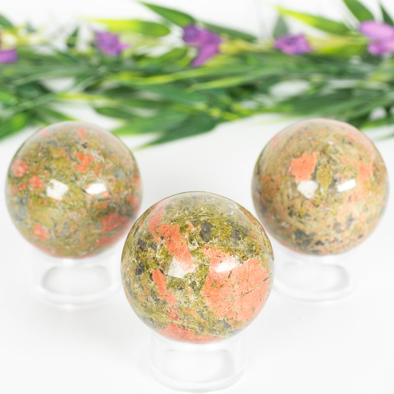 Unakite Sphere Crystal Sphere Crystal Magic