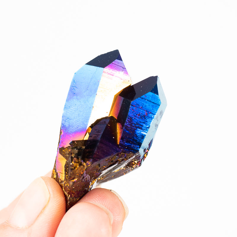 Cobalt Aura Quartz Cluster Small Crystal Cluster Crystal Magic online