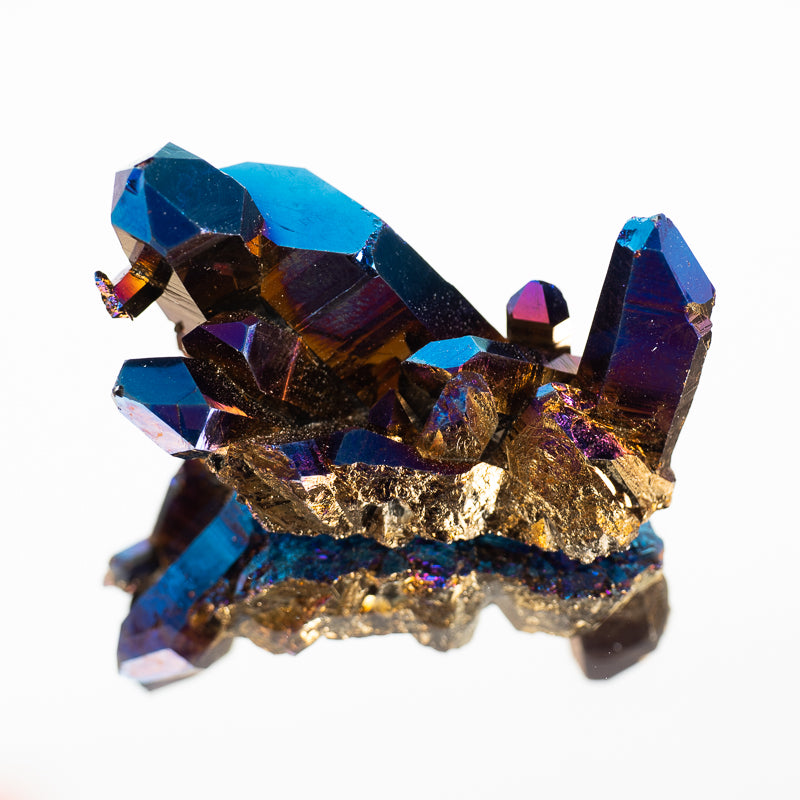 Cobalt Aura Quartz Cluster Small Crystal Cluster Crystal Magic online
