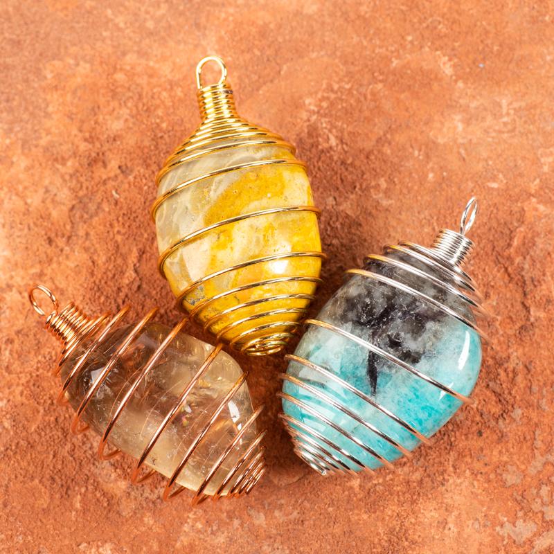 Fast Track: Wire-Wrapped Marbles, Crystals and Shells!