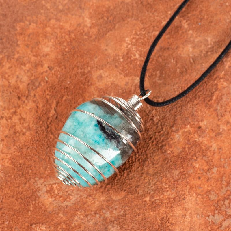 Looped Wire Wrapped Crystal Cage Gifts & Decor Crystal Magic online