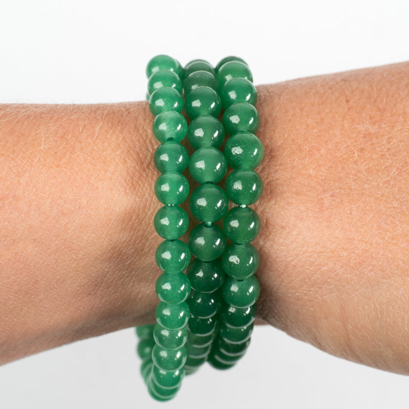 Green Aventurine Bracelet Jewelry: Bracelet Milk and Honey