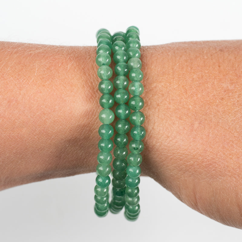 Green Aventurine Bracelet Jewelry: Bracelet Milk and Honey
