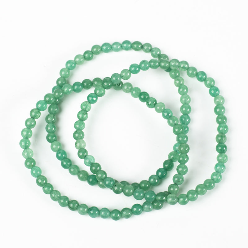 Green Aventurine Bracelet Jewelry: Bracelet Milk and Honey 4mm 