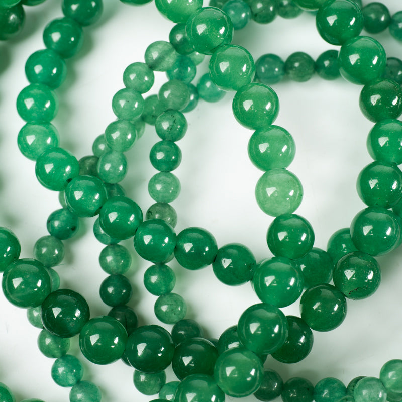 Green Aventurine Bracelet Jewelry: Bracelet Milk and Honey