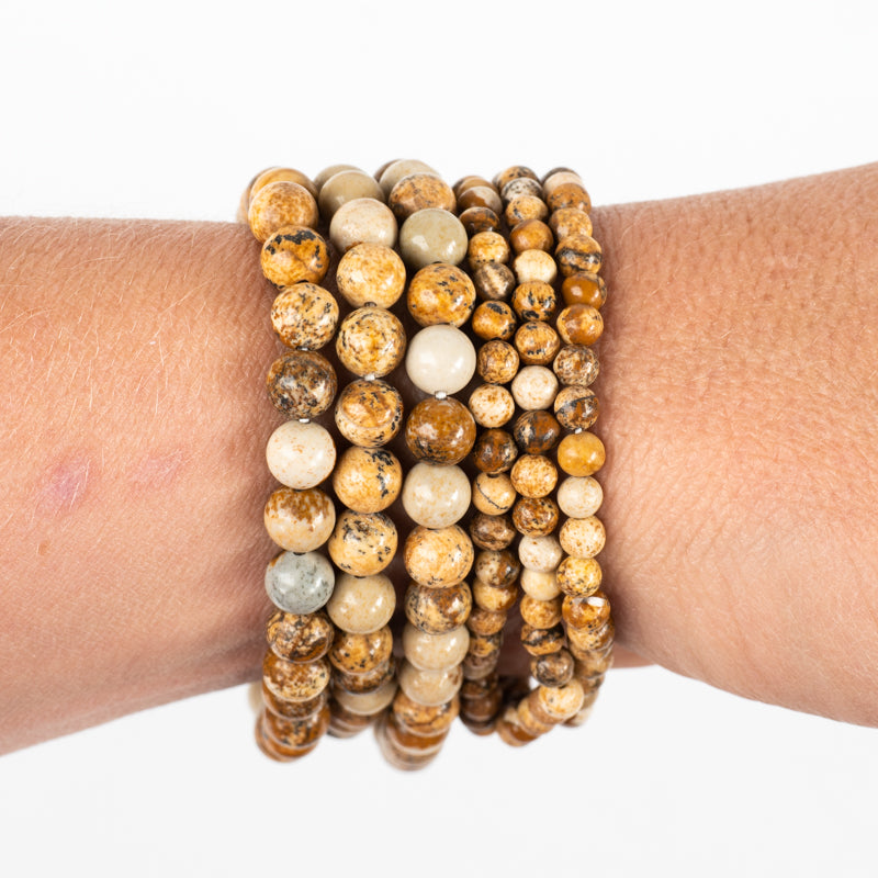 Picture Jasper Bracelet Jewelry: Bracelet Milk and Honey