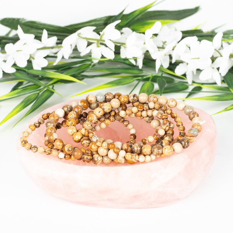 Picture Jasper Bracelet Jewelry: Bracelet Milk and Honey