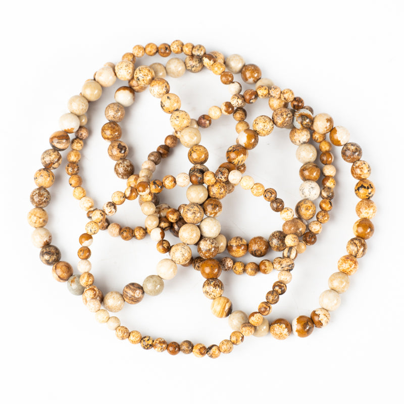 Picture Jasper Bracelet Jewelry: Bracelet Milk and Honey