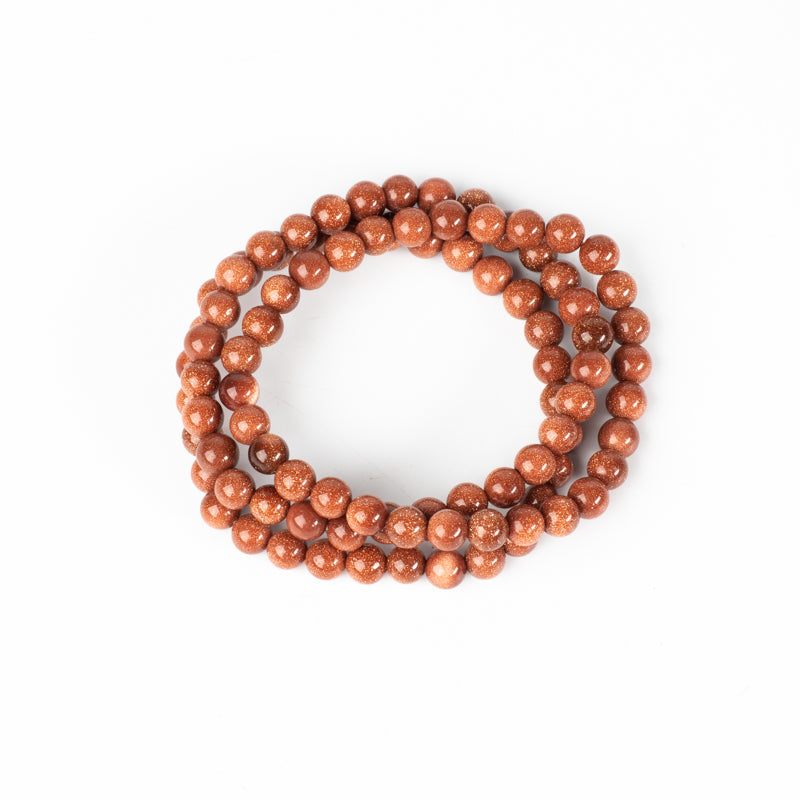 Goldstone Bracelet Jewelry: Bracelet Milk and Honey 6mm