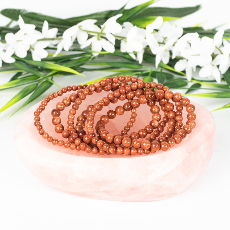 Goldstone Bracelet Jewelry: Bracelet Milk and Honey