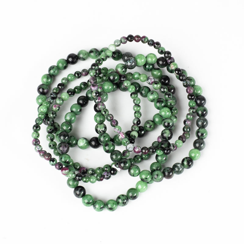 Ruby Zoisite Bracelet Jewelry: Bracelet Milk and Honey