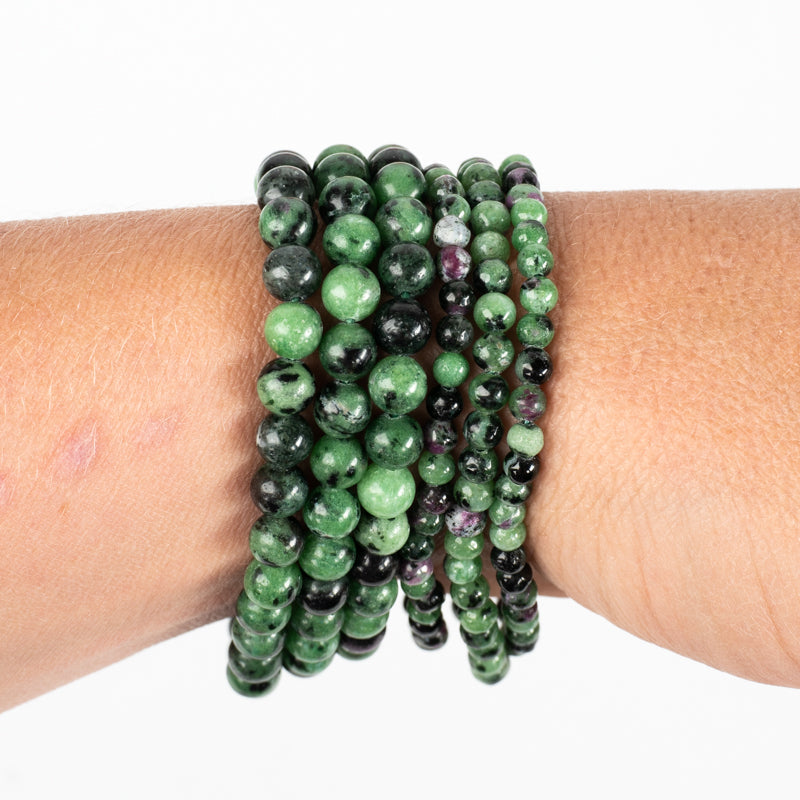 Ruby Zoisite Bracelet Jewelry: Bracelet Milk and Honey