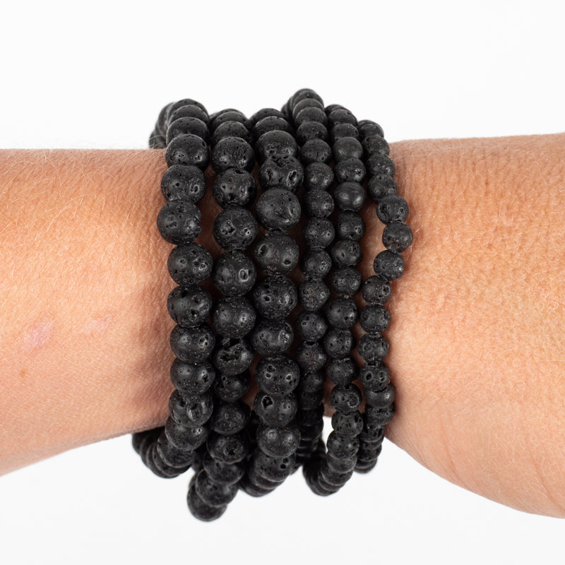 Lava Stone Bracelet Jewelry: Bracelet Milk and Honey